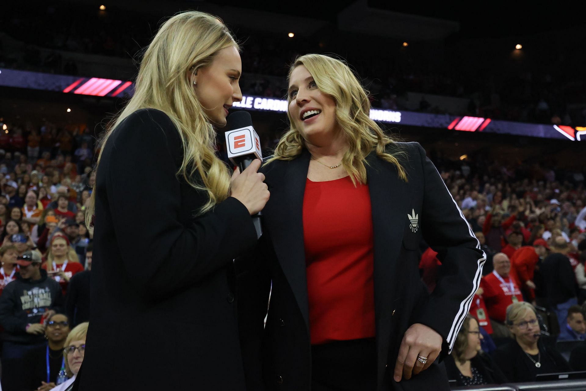 Dani Busboom Kelly at the 2022 Division I Women's Volleyball Championship - Source: Getty